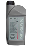 Трансмиссионная жидкость для АКПП NISSAN Matic Fluid D
